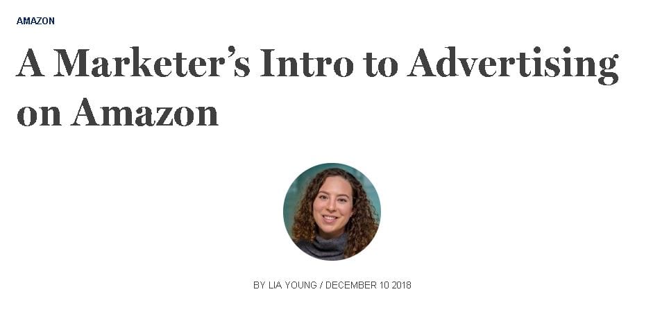 Introducción a la publicidad en Amazon